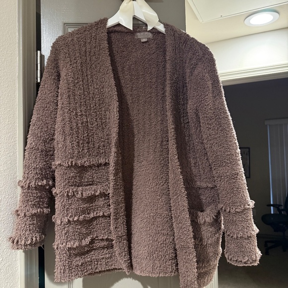 Barefoot Dreams CozyChic Boardwalk Cartigan size XS - Picture 2 of 4